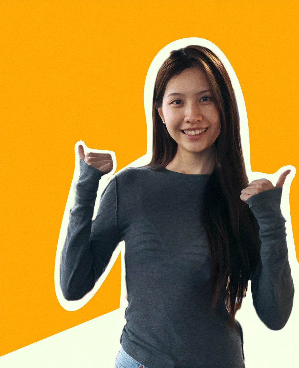 Su Yanyan studying Nanyang Instititue of management's Advanced Diploma in Arts and Design