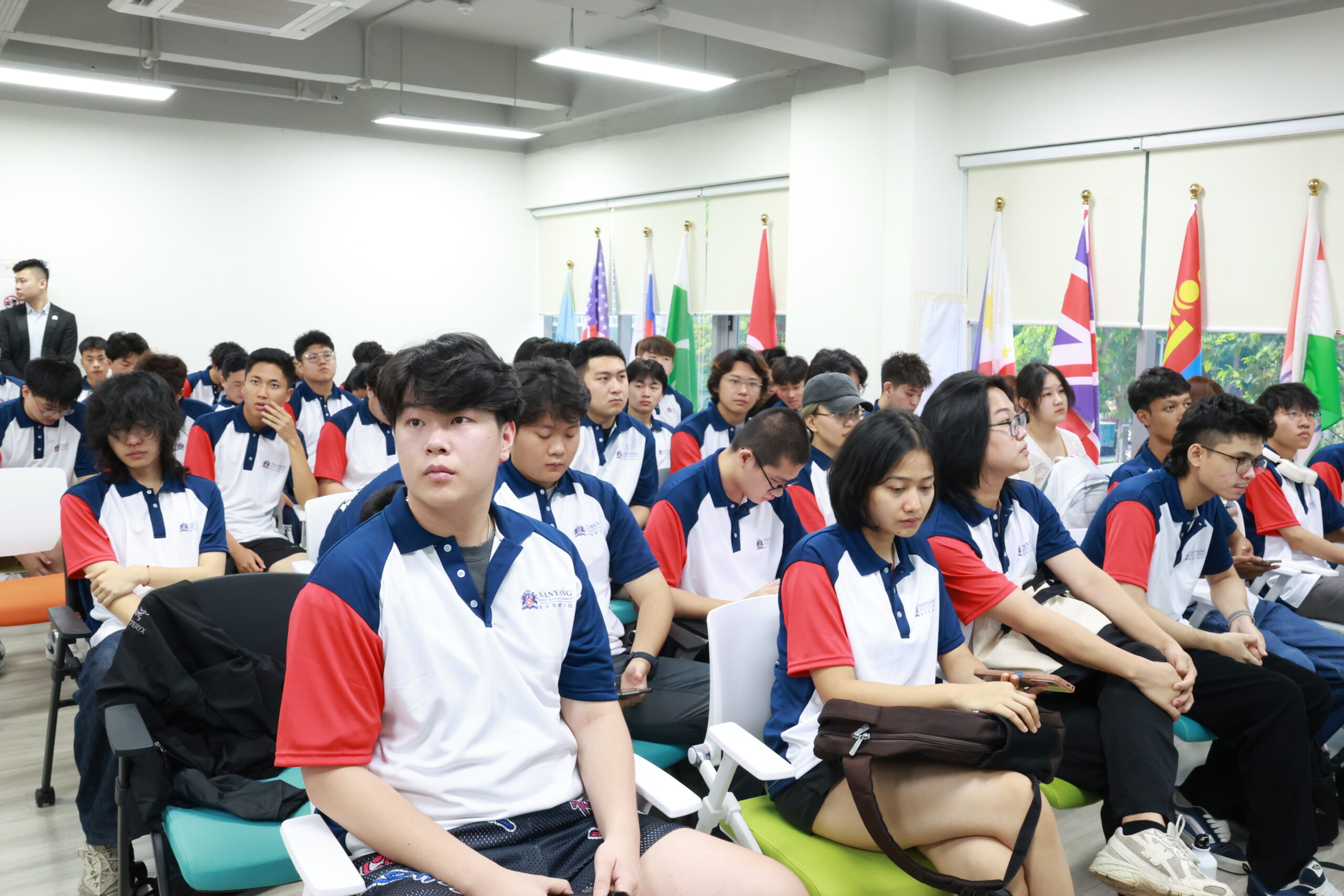 NIM July Orientation Students focusing