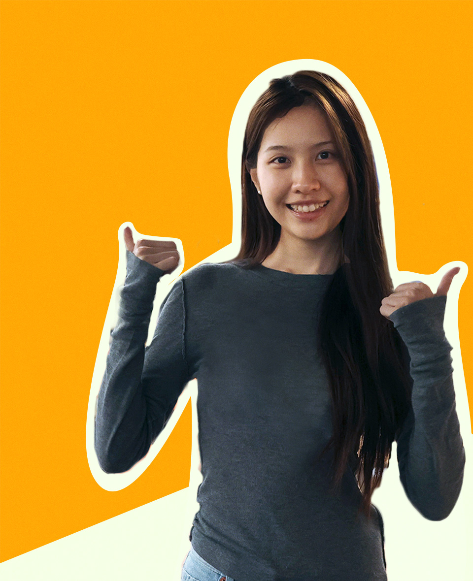 Su Yanyan studying Nanyang Instititue of management's Advanced Diploma in Arts and Design