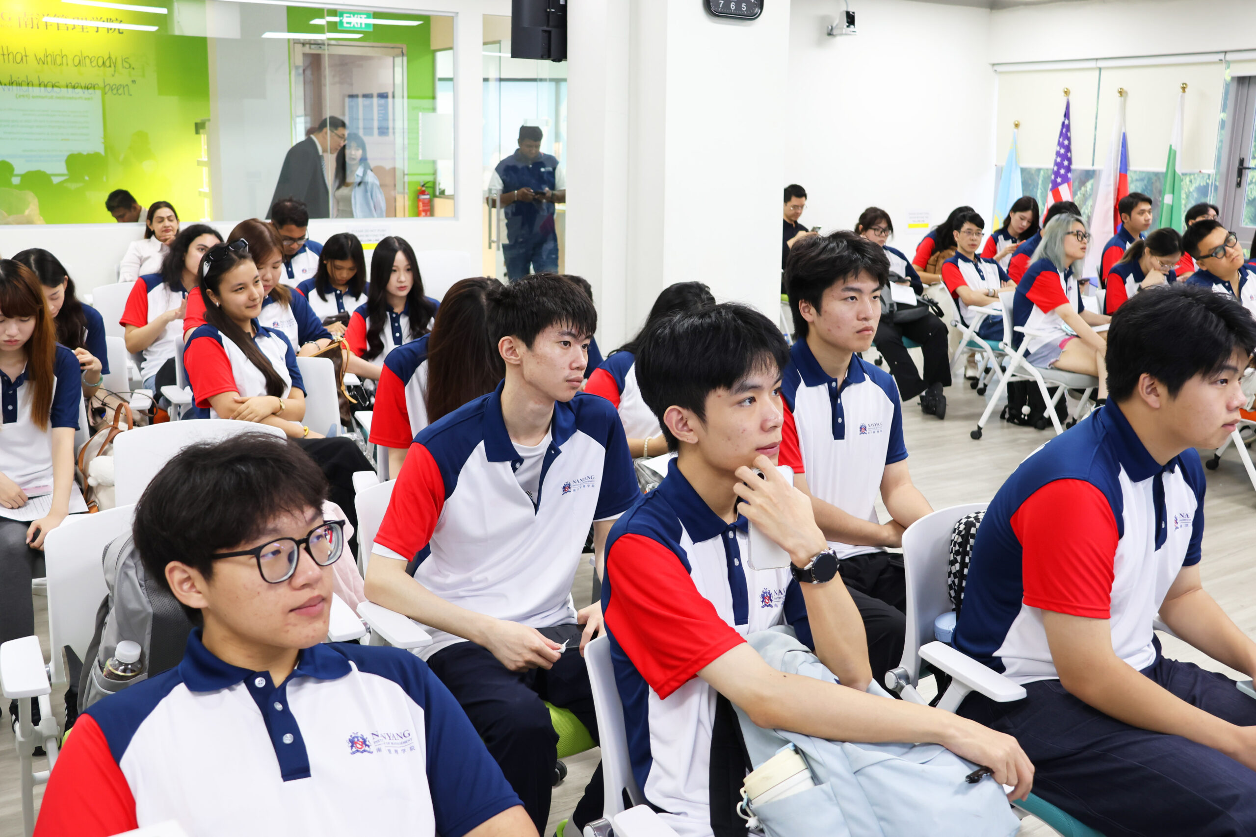 NIM listening close during Orientation
