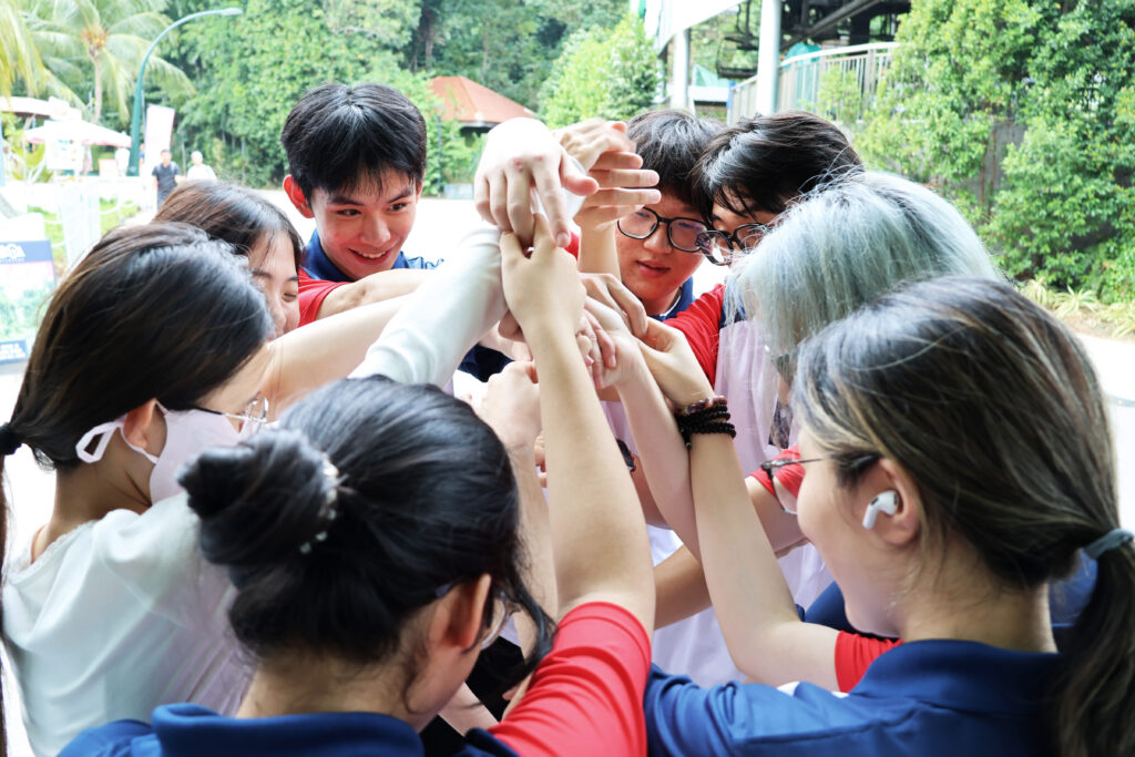September Batch students tug o war